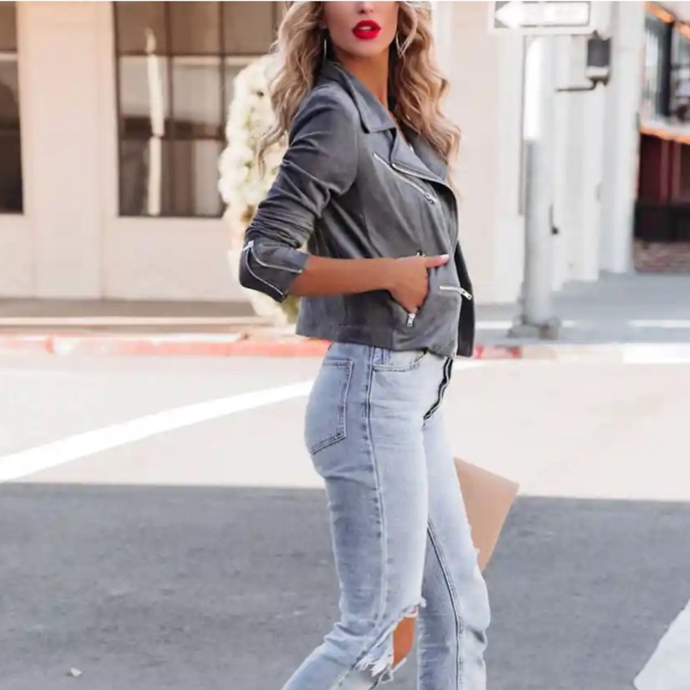 Vici faux suede jacket